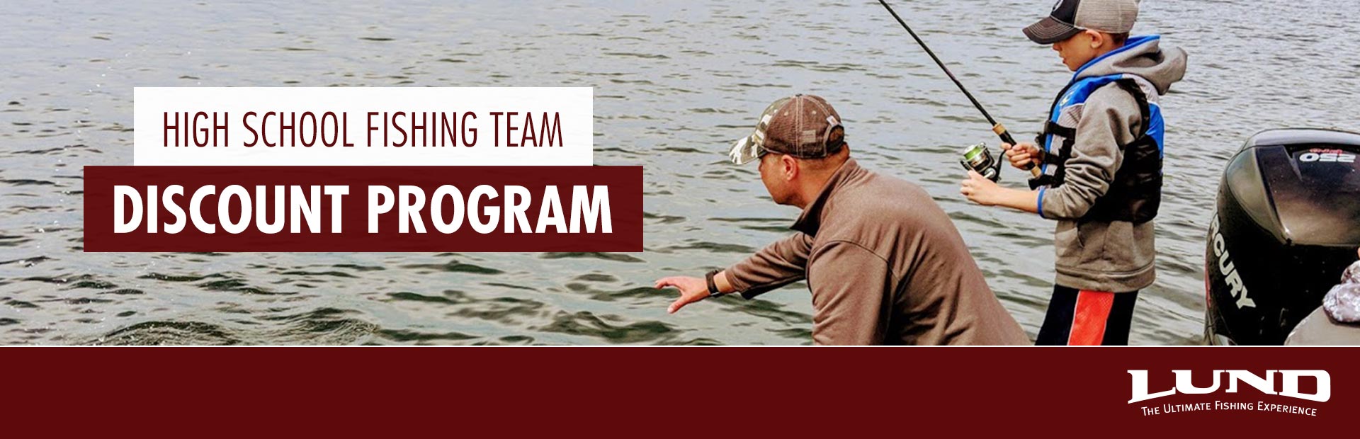 Lund: High School Fishing Team Discount Program